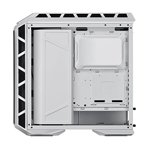 MasterCase H500P Mesh White Case per PC 'E-ATX, ATX, mATX, mini-ITX, RGB LED, Pannello Laterale in Vetro Temperato' MCM-H500P-WGNN-S00 - Case PC - Immagine 2
