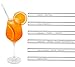 Produktbild BRILLIANT INFUSION | Glas-Strohhalme APEROL SPRÜCHE | 6x20cm | Aperol Spritz Geschenk-Set | Strohhalme | Glasstrohalm ohne | Cocktail Zubehör