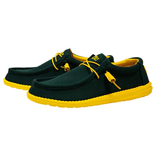 Image of HEYDUDE Men's Wally Sox | Retired Men's Shoes | Men's Lace Up Loafers | Comfortable & Light-Weight