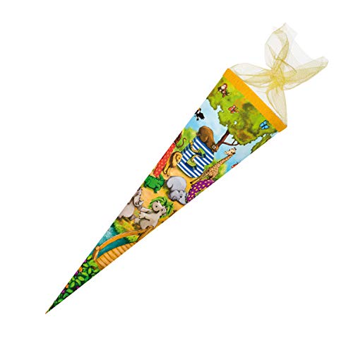 Preisvergleich Produktbild Nestler Schultüte, Grün / Gelb, One Size