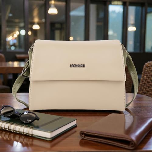 Image of Stylish Sling Bag for Women | Compact Flap Shoulder Crossbody Purse | Adjustable Strap | Smooth Zipper Closure | Fashion Handbag for Travel, Shopping, Casual Outings & Daily Carry