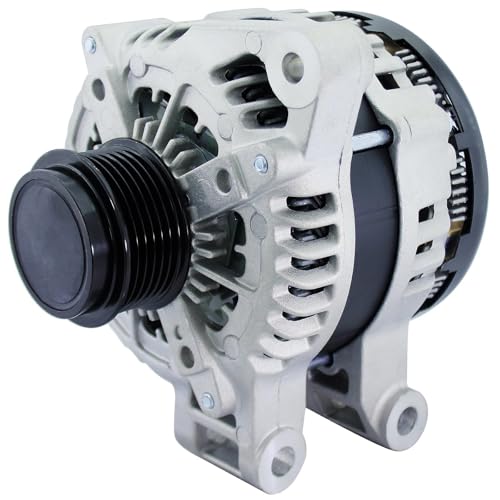 Image of Alternator Replacement New 3.6L 170 AMP for 2009-2017 Chevrolet Traverse, 2007-2016 GMC Acadia, 2007 2008 2009 2010 Saturn Outlook, 2008-2017 Buick Enclave, 23105717 25815839 AND0481 400-52153