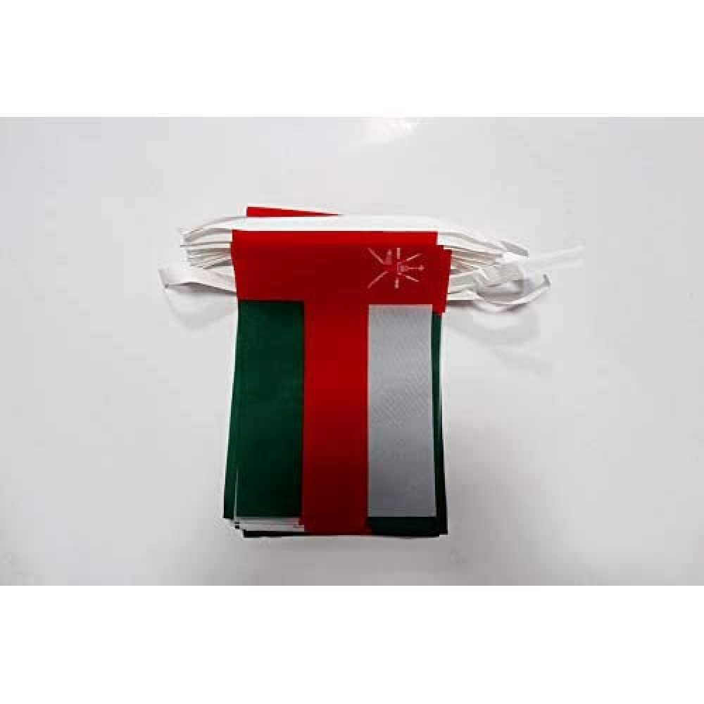 AZ FLAG Guirnalda 6 Metros, 20 Banderas de Ecuador 21x15 cm, Bandera Ecuatoriana 15 x 21 cm - Banderines — view 12