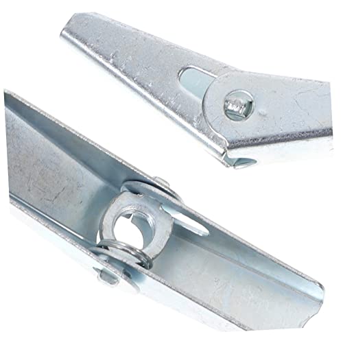 CIYODO 5 Sets Orchid Clip Screw Bolts Drywall Anchors Carbon Hollow Wall Anchor Wall Hanging Butterfly