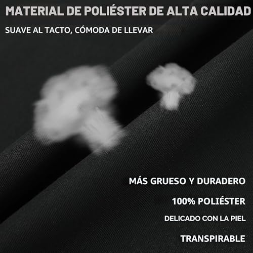 Miniatura 4 de 3 Piezas Delantales Corto De Cintura Con 3 Bolsillos, Impermeable Chef Delantal Negro Para Hombres Y Mujeres, Delantal De Cocina Camarero Ajustable Para Restaurante Bar Cafetería 3, Negro - 71x46 Cm