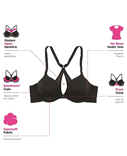 Image of Maidenform Women's Demi Underwire Bra, One Fab Fit Demi Bra, Underwire Bra, Lightly Padded Racerback T-Shirt Bra