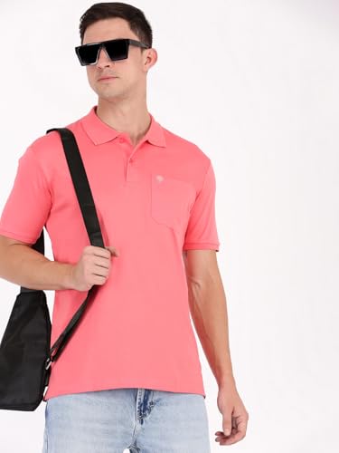 Image of Macroman M-Series Men's Solid Regular Fit T-Shirt