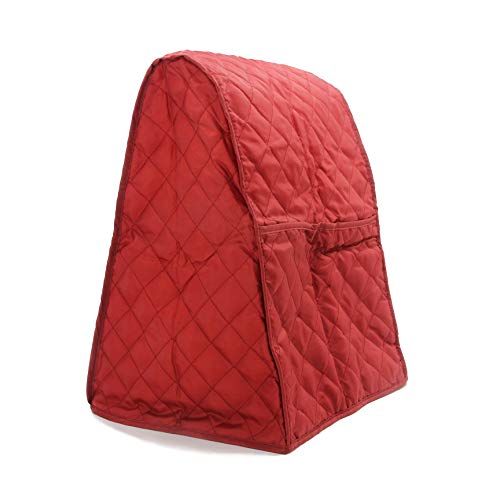 Stand Mixer Cover Dust Proof with Organizer Bag for KitchenAid Mixer to Keep Clean and Safe… (Red)