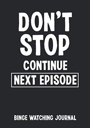 Binge Watching Journal: Track and Review Your Favorite TV Series Episodes and Seasons with this Handy TV Show Tracker Log book