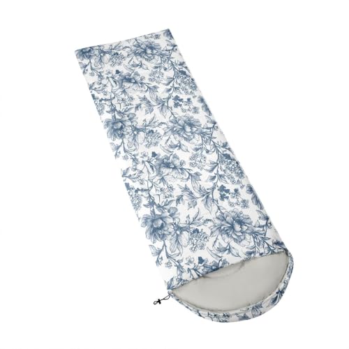 Saco de dormir floral Erosebridal Peonía para camping, ligero y compacto miniatura 3