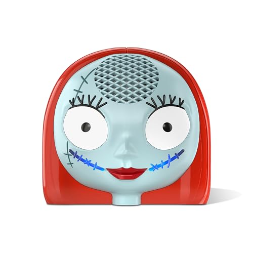 Echo Dot Bundle: Includes Echo Dot (5th Gen, newest model) | Glacier White and Limited Edition, Disney Tim Burton’s The Nightmare Before Christmas Sally Stand - image 1