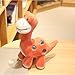 Boufery Plüsch Dinosaurier Spielzeugtiere Puppe, Gefüllte Weiche Doug Drachenkissen Babypuppe, Geburtstag Kinder Jungen 70 cm (Orange)