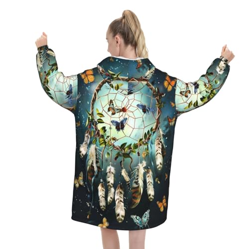Couverture portable attrape-rêves chaude pour nuits d'hiver - 3