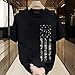 cobaba Patriotic Shirts for Men Fourth 4th of July Tshirt American Flag Tees