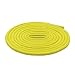 WTMLK Lacets de sport classiques 0,3 Cm de diamètre Ceinture ronde en cire Lacets Femmes Hommes Enfants Shoestrings Longueur personnalisée Couleur Aglets, 1113 Jaune, 160cm