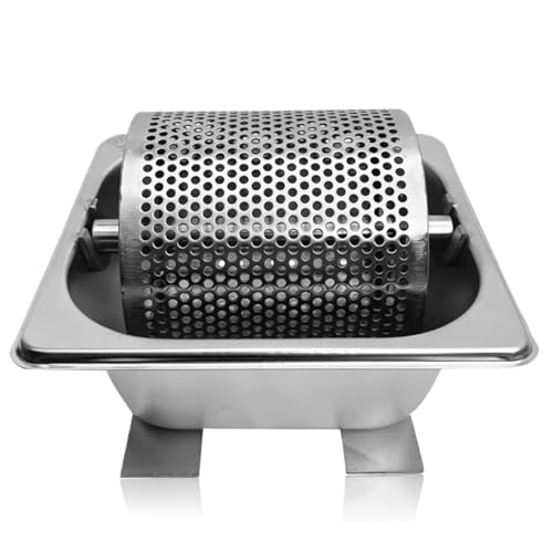 Rueda de mantequilla de acero inoxidable, rodillo de mantequilla para esparcir la mantequilla uniformemente, diseño extraíble, uniformemente y ahorra 95% de mantequilla, utensilio giratorio 304-b