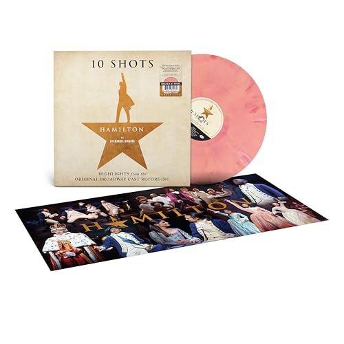 Hamilton: 10 Shots (Highlights from the Original Broadway Cast Recording) [Angelica's Vinyl] [Amazon Exclusive] - Vinyl release thumbnail