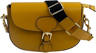 Borsa a Tracolla Donna- borsetta tracolla donna piccola-Made in Italy-Borsa a Spalla in Vera Pelle