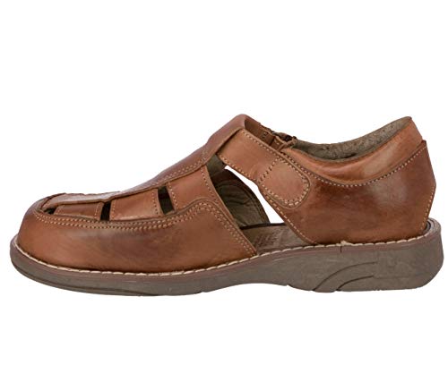 Cowboy Professional Men's 006 Chedron Authentic Mexican Huaraches Real Leather Fisherman Sandals2