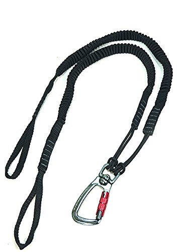 Amazon.co.jp: 【椿モデル】カラビナ付 蛇腹 ダブル セーフティコード