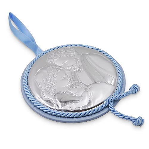 Capoculla Bimbo con Carillon e Medaglione Tondo