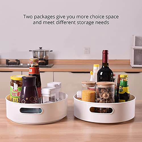 Image of KBS 360 Rotating Kitchen Organizer Tray Multi-Purpose Kitchen Storage Revolving Tray Multi- Function Rotating (Pack of 1)