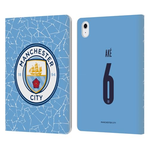 Étui Man City pour iPad Air 11 Nathan Aké Housse Cuir Football