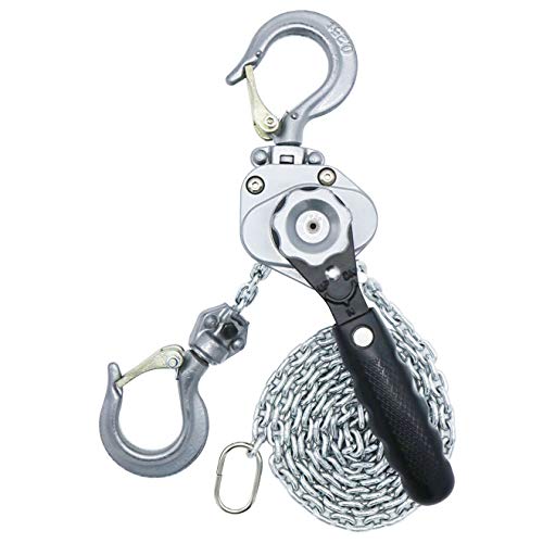 KIKAIYA �~�j���o�[�z�C�X�g 250kg �y�� �R���p�N�g �`�F�[���u���b�N �K�b�`�� �ג��@ LH-025