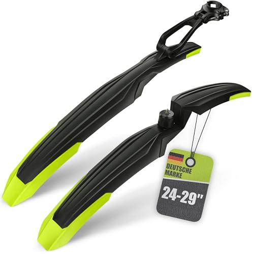 BALOU Schutzbleche Mountainbike 24-29 Zoll - Universal Fahrrad Schutzblech...