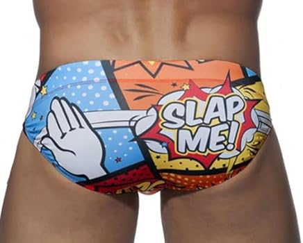 AIMTYD Swimwear Men Swimsuits Swimming Boxer Briefs Surfing Trunks With