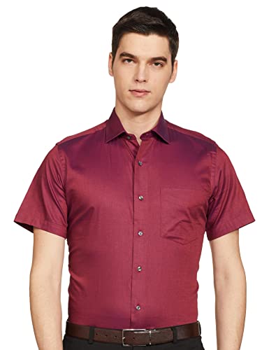 Image of Van Heusen Men's Regular Shirt (VHSH517M011774 Red 39)