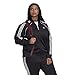 adidas Originals womens Superstar Track Primeblue Jacket, Black/White, Medium US