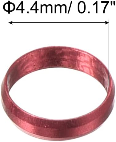 Miniatura 7 de PATIKIL Anillo de eje de dardo, accesorios de junta tórica de dardos para ejes de plástico y nailon