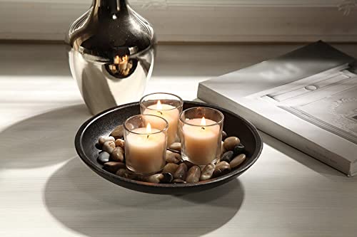 Hosley Set Of 24 Crystal Clear Glass Tea Light Holder. Ideal For Weddings Spa Aromatherapy Tealights Candle Gardens O2 #TOP1