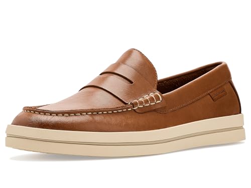 Cole Haan Mens Shoes - Pinch Long-Weekender Penny Loafer British Tan/Angora 7-M US
