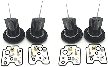 4 Set for Bandit 1200 GSF1200 GSF1200S Plunger Diaphragm Parts of Motorcycle Carburetor Repair Kit