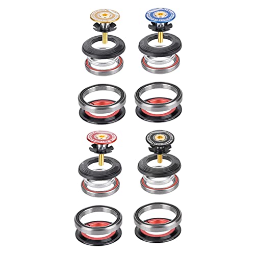 Acouto 42 52mm Road Front Fork Headset Tapered Tube to Straight Tube Headset Tapered Headset is 42 52 Is42 Is52 1.1 8 1.5 1 1 8 Mountain Kit Fork Tu