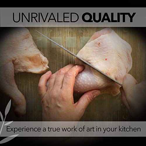 Jck Original Kagayaki Japanese Chef’s Knife, Kg-13 Professional Western Deba Knife, Vg-1 High Carbon Japanese Stainless Steel Pro Kitchen Knife With Ergonomic Pakka Wood Handle, 8.2 Inch #TOP2