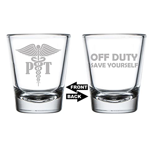 MIP Brand Shot Glass 1.75oz Shot Glass Two Sided PT