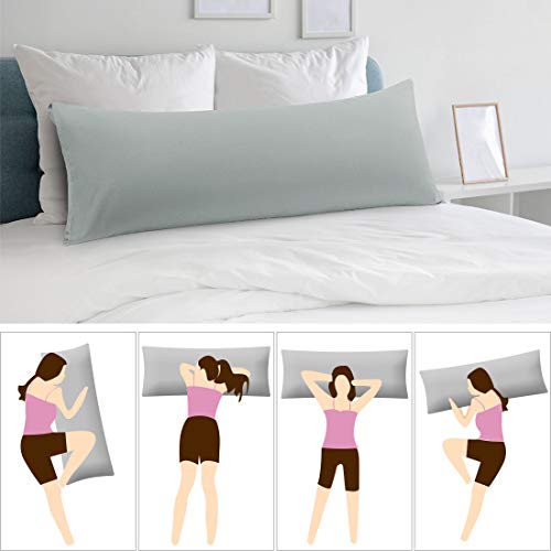 PiccoCasa Body Pillow Cover with Envelope Closure - Image 2