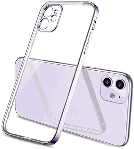 Coque iPhone 11 silicone violet transparent pour sécuriser vos déplacements quotidiens