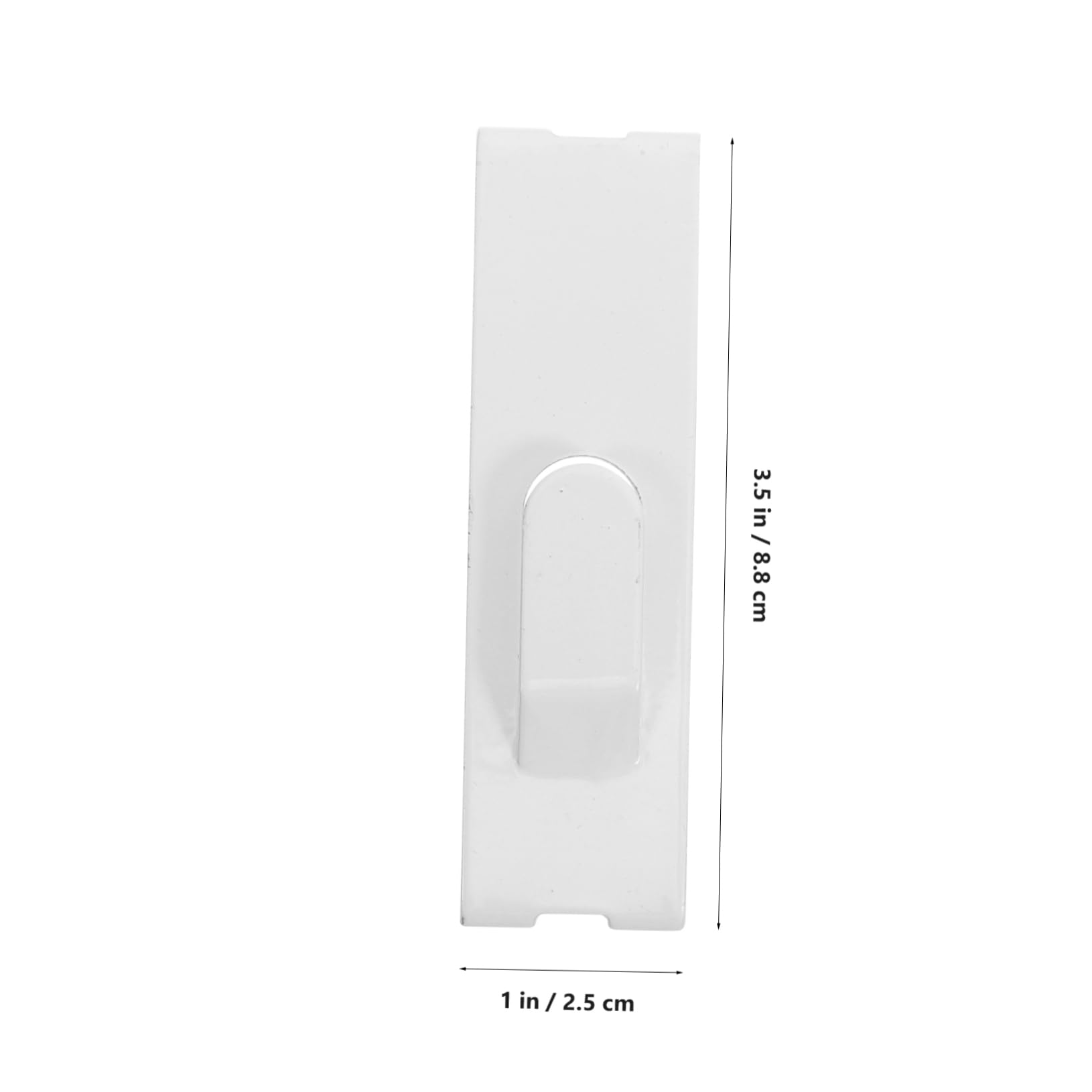 Ganci per Pannello Metallico 12 Pezzi in Ferro Bianco