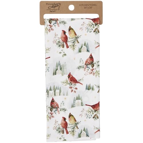 Primitives-by-Kathy-Winter-Cardinals-Kitchen-Towel Primitives by Kathy Winter Cardinals Kitchen Towel
