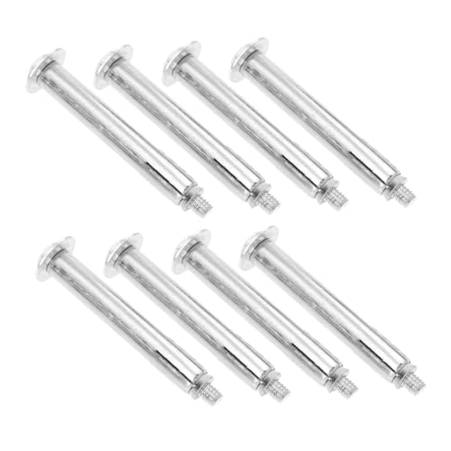 FUNOMOCYA Concrete Road Bump Expansion Bolts 8pcs Iron Screws and Anchors Bump Wall Fasteners for Parking