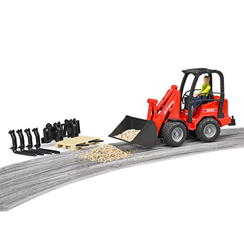 Bruder Schaeffer Compact Loader 2630 With Figure & Accessories Vehicle #TOP2