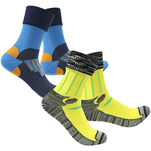 Image of RANDY SUN Waterproof Socks, Unisex Hiking Wading Trail Running Kayaking Crew Socks