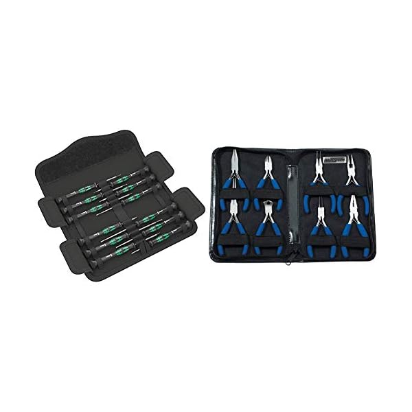 Wera Kraftform Micro Elektroniker Schraubendrehersatz, 12-teilig, 05073675001
