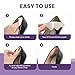 Shoe Grips Liners for Loose Shoes - Kimihome 4-Pair Heel Inserts Pads for Back of Heel Protect, Prevent Slip, Blisters, Rubbing, Fit Boots, Sandals, High Heels, Shoes Too Big, Men Women, Mulitcolor