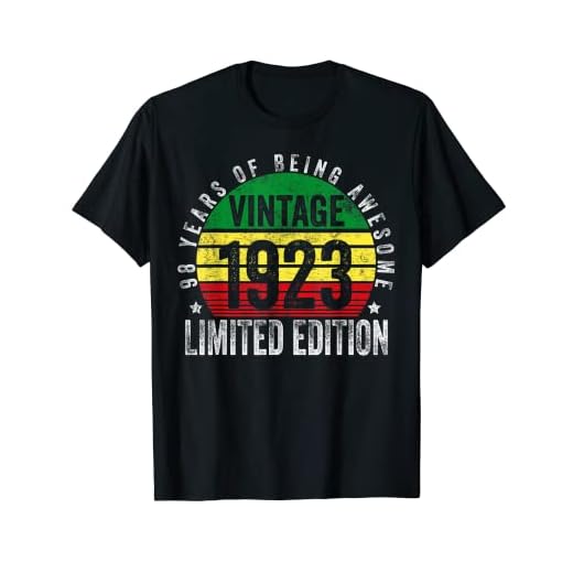 98 Años Legendario Retro Vintage Impresionante Cumpleaños 1923 Camiseta