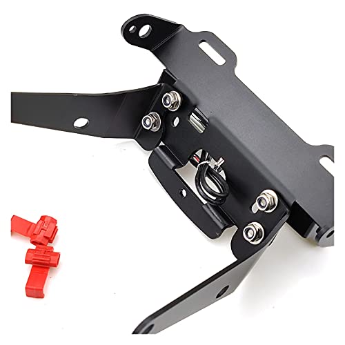 Support de plaque d'immatriculation moto 690 idéal pour sorties route et roadtrips